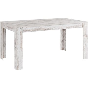 Danish Style Jídelní stůl Lora II., 160 cm, bílá (NT01541)