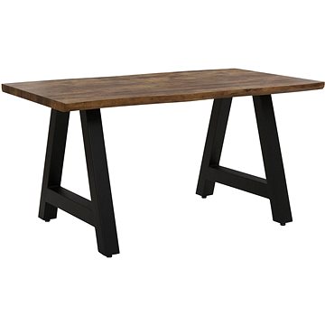 Danish Style Jídelní stůl Flor, 160 cm, hnědá (NT02231)