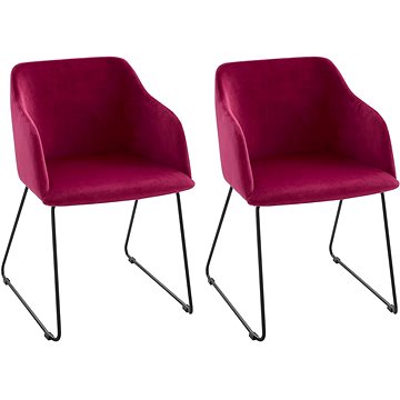 Danish Style Jídelní židle Balun, červená (NT01732)