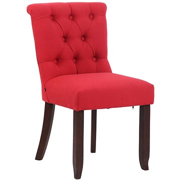 BHM Germany Jídelní židle Alberton, textil, červená (C1005402)
