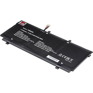 T6 Power pro Hewlett Packard Envy 13-ab090 serie, Li-Poly, 11,55 V, 4795 mAh (55 Wh), černá