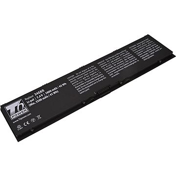 T6 Power pro notebook Dell 451-BBFV, Li-Poly, 7,4 V, 5800 mAh (43 Wh), černá (NBDE0145_v105223)