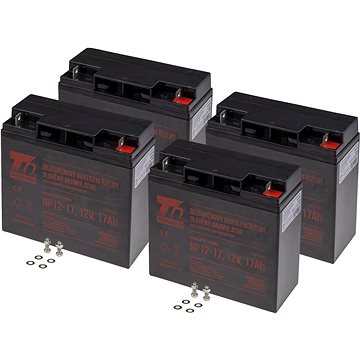 Sada baterií T6 Power pro Hewlett Packard PRA2200I, VRLA, 12 V (T6APC0003_v86319)
