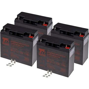 Sada baterií T6 Power pro APC Smart-UPS SU3000RMNET, VRLA, 12 V