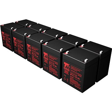 Sada baterií T6 Power pro APC Smart-UPS SMX120RMBP2U, VRLA, 12 V (T6APC0005_v86412)