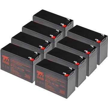 Sada baterií T6 Power pro APC Smart-UPS 3000RMT3U, VRLA, 12 V (T6APC0006_v86427)