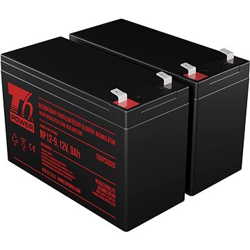 Sada baterií T6 Power pro Trust OXXTRON 1500VA MANAGEMENT UPS, VRLA, 12 V (T6APC0007_v86500)