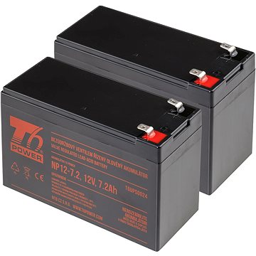 Sada baterií T6 Power pro Eaton 5P850iR, VRLA, 12 V (T6APC0016_v86829)