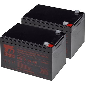 Sada baterií T6 Power pro APC Back-UPS 1000, VRLA, 12 V (T6APC0017_v86937)