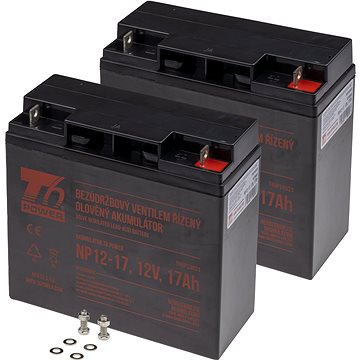 Sada baterií T6 Power pro APC Back-UPS Pro BP1400, VRLA, 12 V (T6APC0018_v86963)