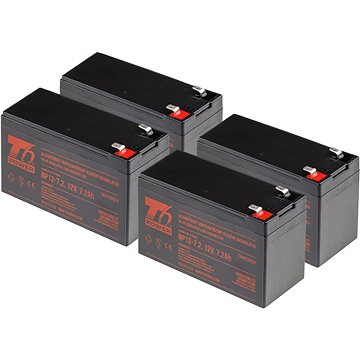Sada baterií T6 Power pro záložní zdroj Hewlett Packard 55942BX, VRLA, 12 V