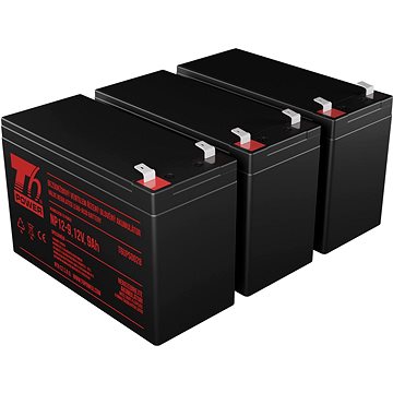 Sada baterií T6 Power pro Hewlett Packard T1000J, VRLA, 12 V (T6APC0021_v87079)