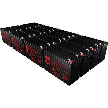 Sada baterií T6 Power pro Dell 3750W Rack UPS, VRLA, 12 V (T6APC0023_v87101)