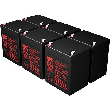 Sada baterií T6 Power pro záložní zdroj APC RBC141, VRLA, 12 V (T6APC0027_v111891)