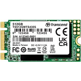 Transcend MTS 430S M.2 SSD 512GB 2242 (TS512GMTS430S)