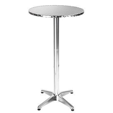 Barový stolek hliníkový 60 cm (401488)