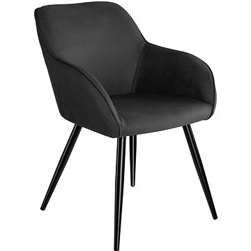 Židle Marilyn Stoff, antracit-černá (403669)