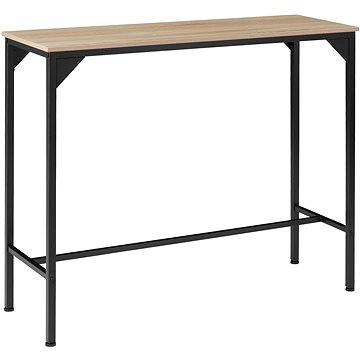 Barový stůl Kerry Industrial světlé dřevo, dub Sonoma (404339)