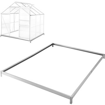 Základna pro skleník 190 × 190 × 12 cm (402474)