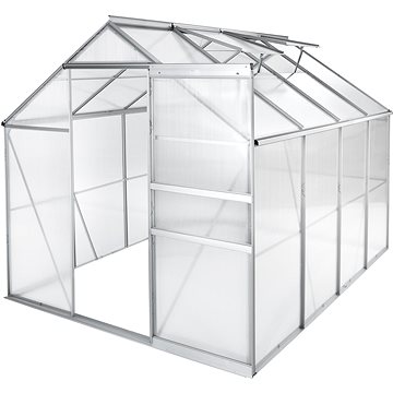 Polykarbonátový skleník bez základny 250 × 185 × 195 cm (402476)