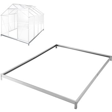 Základna pro skleník 250 × 190 × 12 cm (402477)