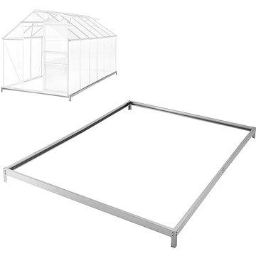 Základna pro skleník 375 × 190 × 12 cm (402480)