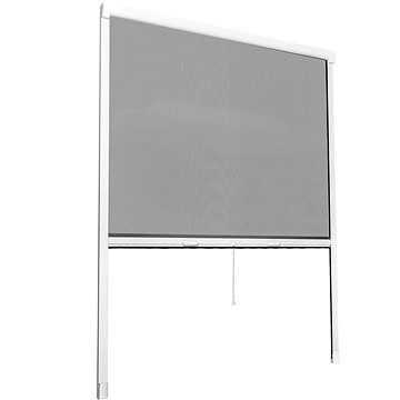 Okenní síť proti hmyzu roletová 90 × 160 cm (402063)