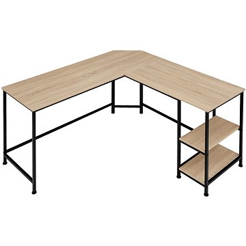 Tectake Psací stůl Hamilton, Industrial světlé dřevo, dub Sonoma (404232)