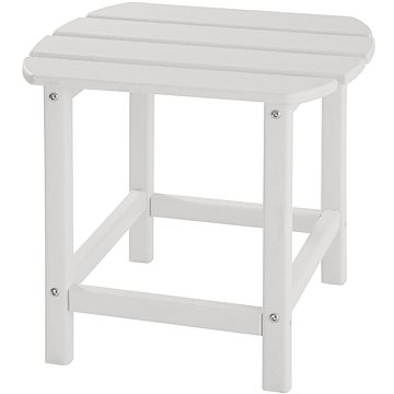Tectake Odkládací stolek, bílá/bílá (404514)