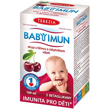 BABY IMUN sirup s hlívou a rakytníkem VIŠEŇ 100 ml (3769677)