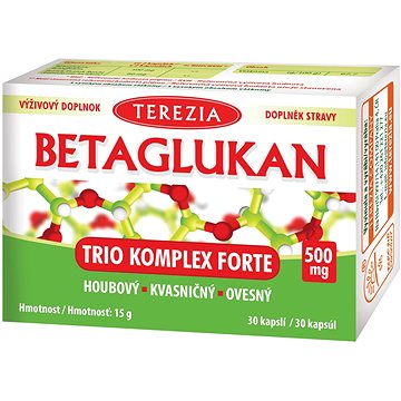 TEREZIA BETAGLUKAN Trio Komplex Forte 500 mg cps.30 (3703122)