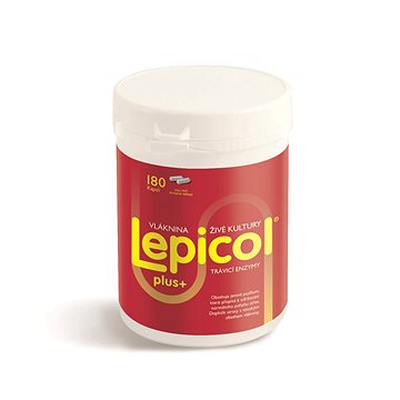 Lepicol PLUS trávicí enzymy 180 kapslí (8594028190574)