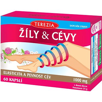 TEREZIA Žíly & Cévy 60 kapslí (3865137)