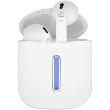 TESLA SOUND EB10 Bezdrátová Bluetooth sluchátka - Snow White (8595689802646)