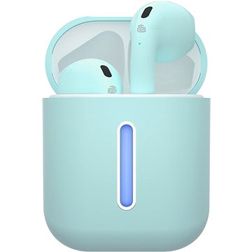 TESLA SOUND EB10 Bezdrátová Bluetooth sluchátka - Ice Blue (8595689803261)