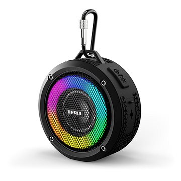 TESLA Sound BS60 Bezdrátový Bluetooth reproduktor voděodolný, černý (8595689803216)