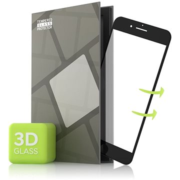 Tempered Glass Protector pro iPhone 7 / 8/ SE 2022 / SE 2020 (Case Friendly) 3D GLASS, černé (TGP-IP8B-01)