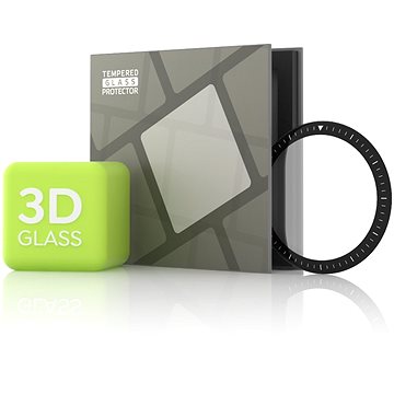 Tempered Glass Protector pro Amazfit GTR 2 - 3D GLASS, černé (TGR-XGTR2-BL)