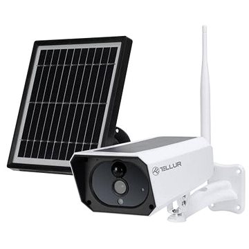 Tellur WiFi Smart solární kamera 1080P, IP65, PIR, outdoor, bílá (TLL331231)