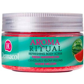 DERMACOL Aroma Ritual Fresh Watermelon Refreshing Body Scrub 200 g (8595003108782)