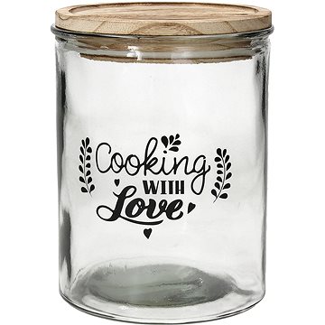 Tognana Skleněná dóza 1,85 l Cooking with Love (DE5BAX15734)