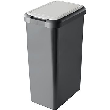 Tontarelli Odpadkový koš Touch & Lift 45L bílá/černá (8104309AG7)
