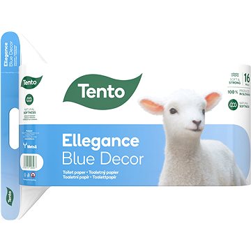 TENTO Ellegance Blue Decor (16 ks) (8581010008467)