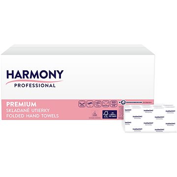 HARMONY Professional Premium skládané 150 útržků, (20 ks) (8584014835299)
