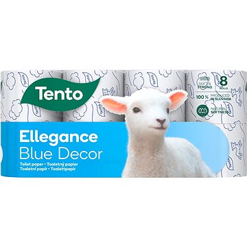 TENTO Ellegance Blue Decor (8 ks) (8581010008450)