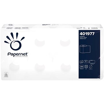 PAPERNET Toaletní Papír 3vr. celulóza 401977 27,5 m 8 ks (8013924419775)