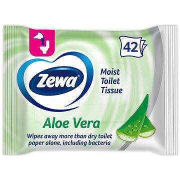 ZEWA Aloe Vera vlhčený toaletní papír (42 ks) (7322540898934)