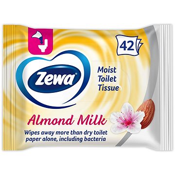ZEWA Almond Milk vlhčený toaletní papír (42 ks) (7322540796179)