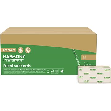 HARMONY Professional ECO Choice skládané 150 útržků (20 ks) (8584014007030)