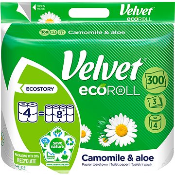 VELVET Eco Roll Camomile (4 ks) (5901478007803)